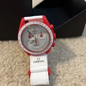 Swatch x Omega Bioceramic Moonswatch Mission To Mars